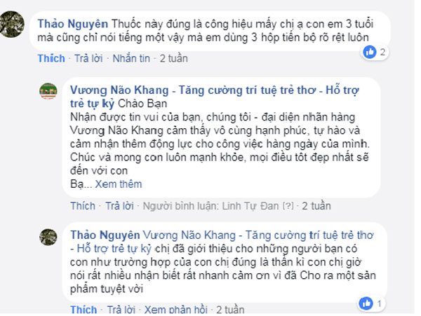 Chị Thủy( FB Thảo Nguyên- trú tại Hồ Chí Minh) chia sẻ khi con chị chậm nói 